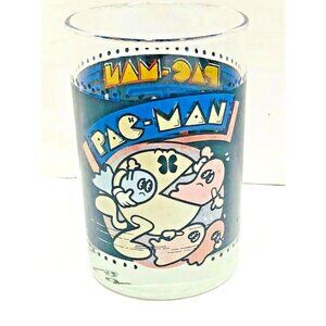 PAC-MAN Glass Arby's Collector's Series 1980 Bally Midway Mfg Co 12 OZ‎  Barware